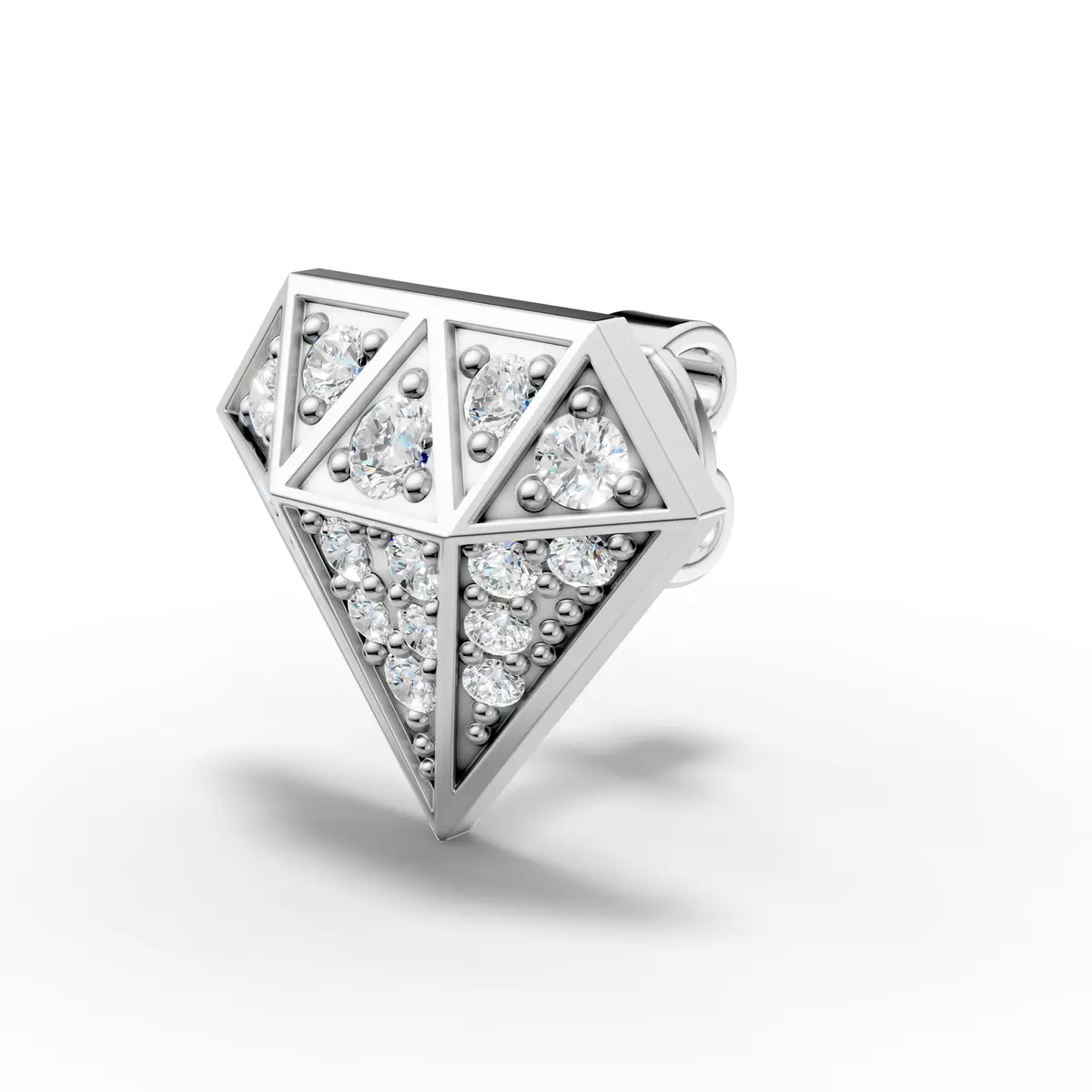 Diamond Shape Stud